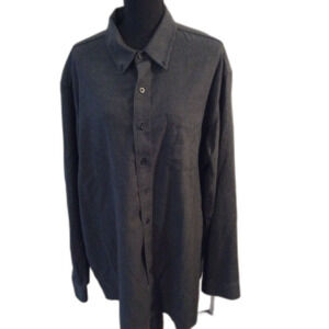 L.L. Bean XXL TALL mens cotton button front shirt long sleeve VNC